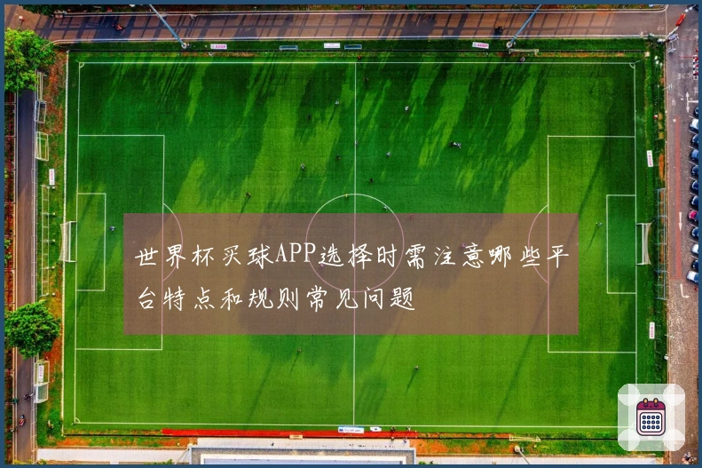 世界杯买球APP选择时需注意哪些平台特点和规则常见问题